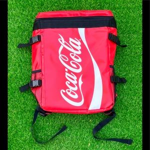 Coca Cola Collectibles Insulated Backpack Coke Red Picnic Bag NWOT